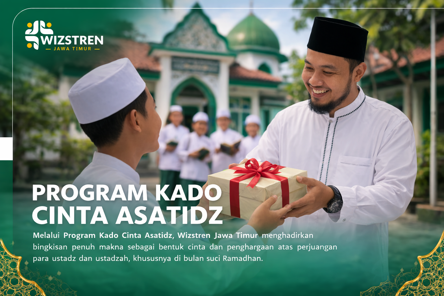 Program Kado Cinta Asatidz, Apresiasi Nyata untuk Pejuang Ilmu