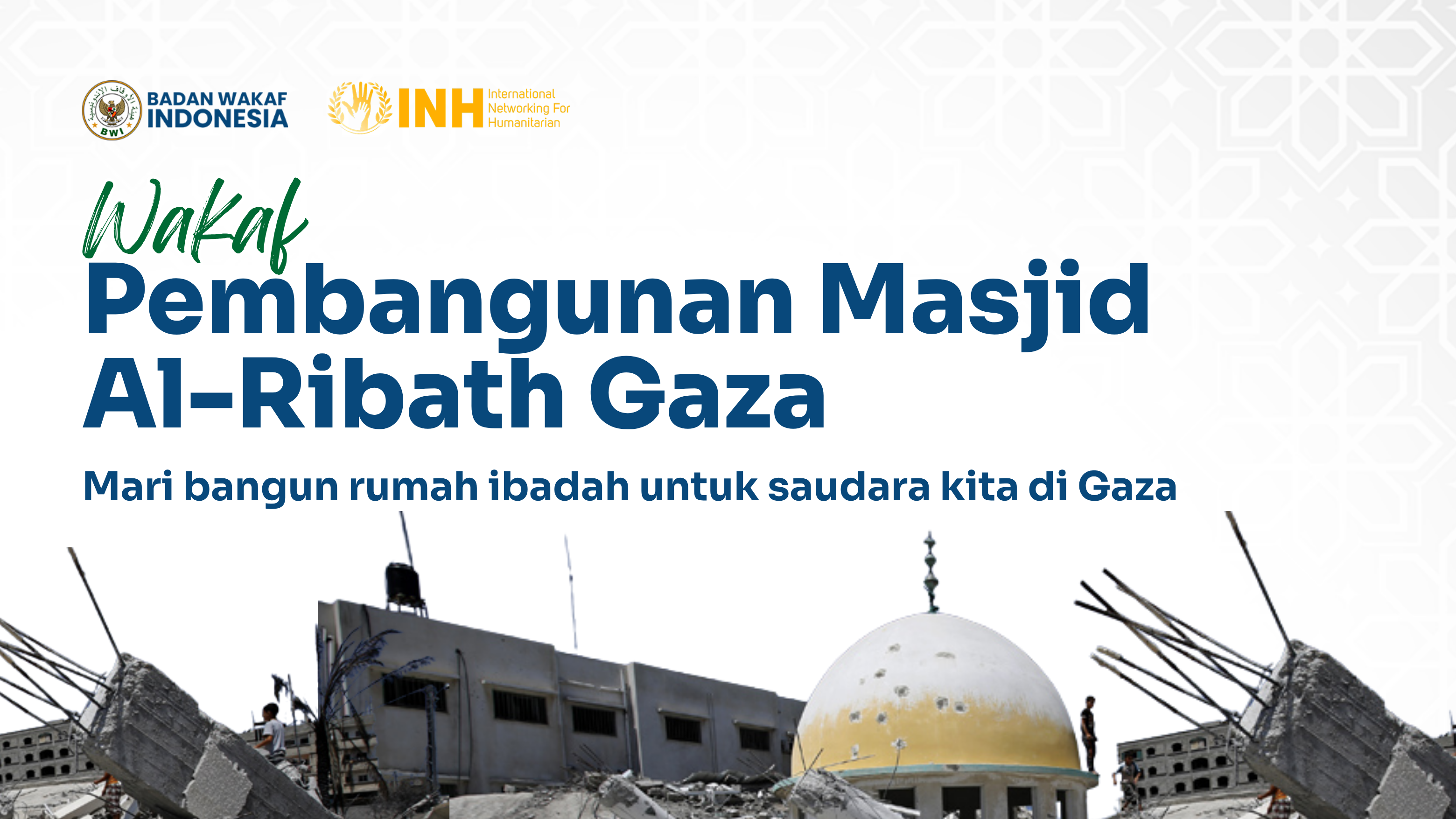 Wakaf Pembangunan Masjid Al-Ribath Gaza