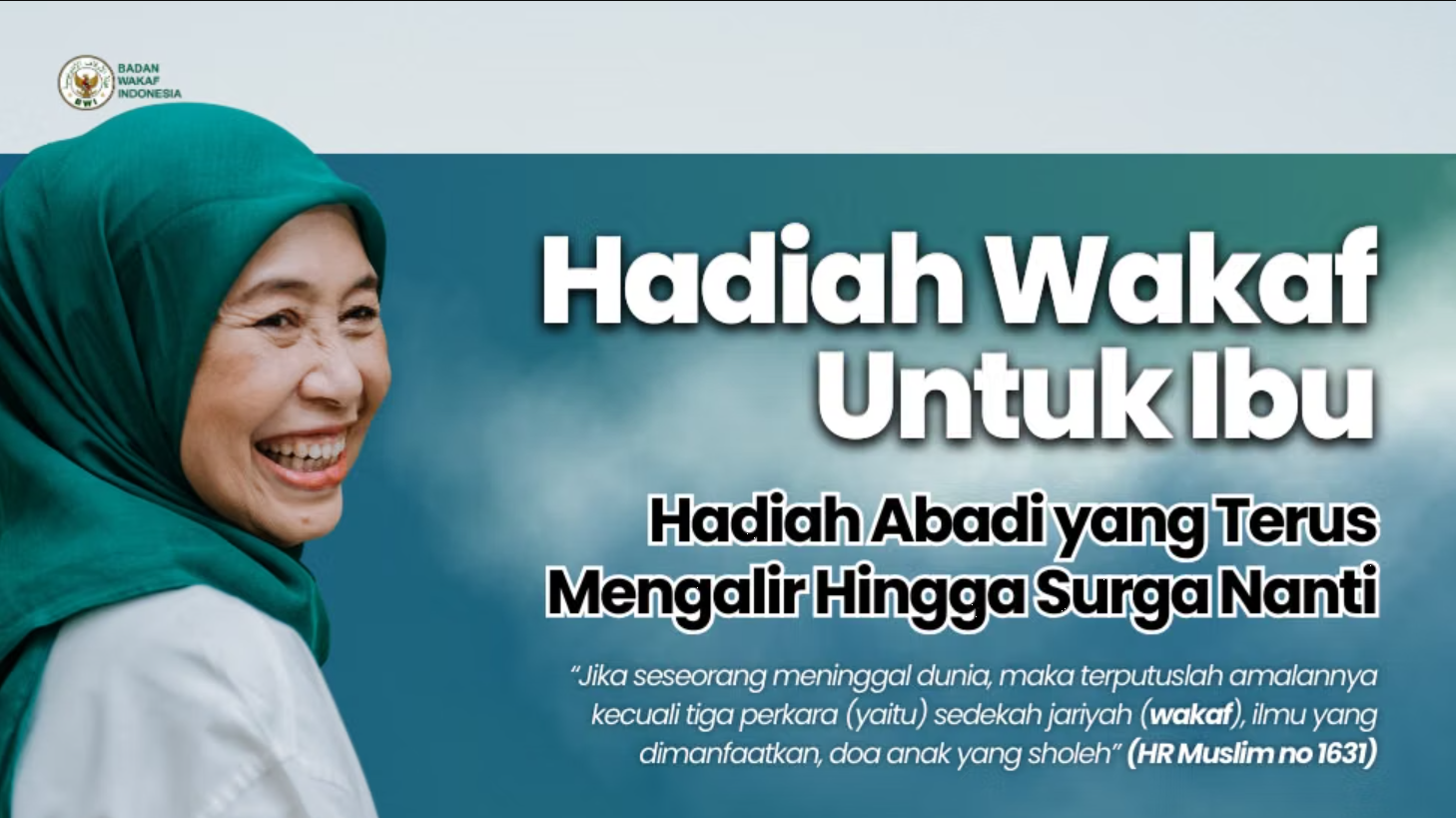 Hadiahkan Pahala Wakaf Untuk Ibu